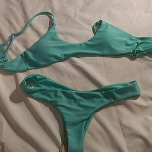 2 Piece Swimsuit New No Tags